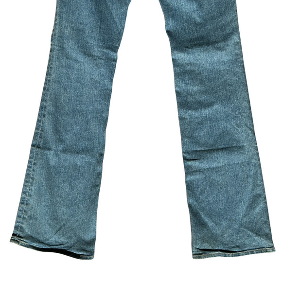 True Religion Trisha Bootcut Jeans Womens 26 Blue Low Rise Y2k Western Grunge - Picture 10 of 16